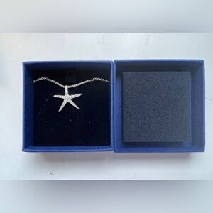 Swarovski holly star necklace